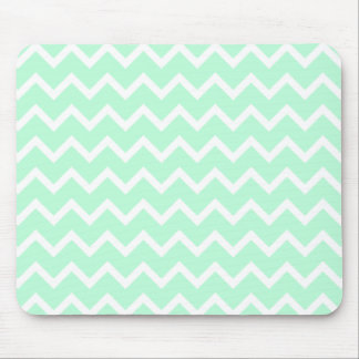 Tapis De Souris Rayures vertes en bon état de Chevron de zigzag