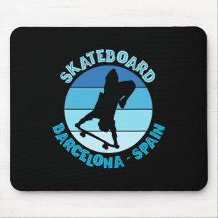 Tapis De Souris Rcelona Skateur Urne Skateboard 4