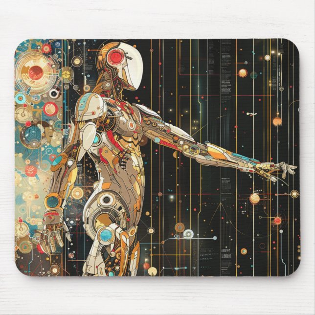 Tapis De Souris Reaching Through Time (Devant)