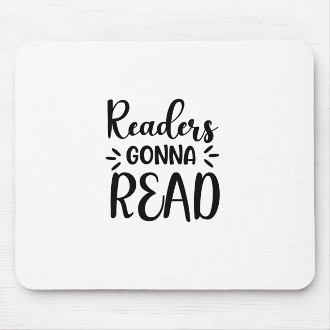 Tapis De Souris Reading art readers (Devant)