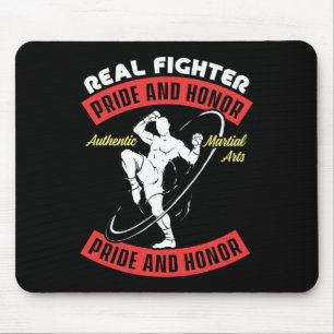 Tapis De Souris Real Fighter Muay Thai Mixed martial art Combattez