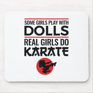 Tapis De Souris Real Girls Do Karate Cute Women Martial Arts