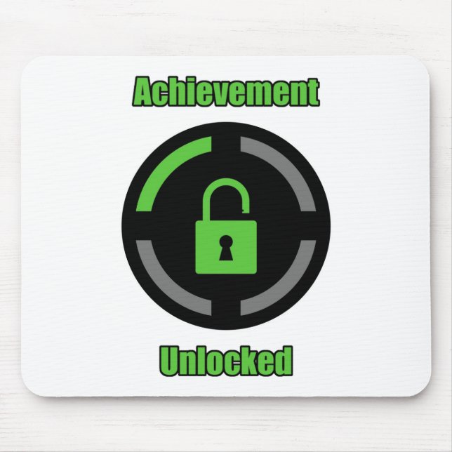 Tapis De Souris Réalisation déverrouillée (Devant)