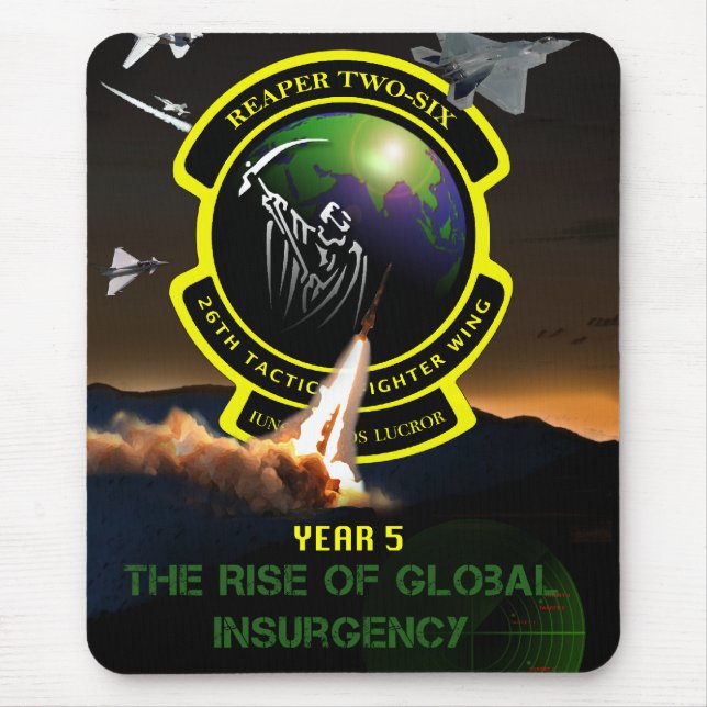 Tapis De Souris Reaper Two-Six Mousepad (Devant)