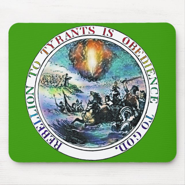 Tapis De Souris Rébellion au Tyrans Mousepads (Devant)