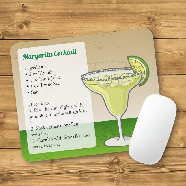 Tapis De Souris Recette de Margarita (Créateur téléchargé)