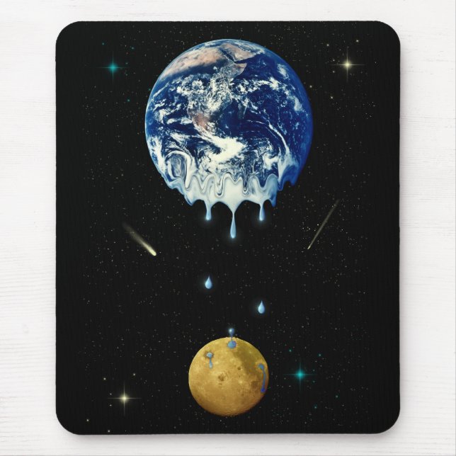Tapis De Souris Réchauffement climatique II (Devant)