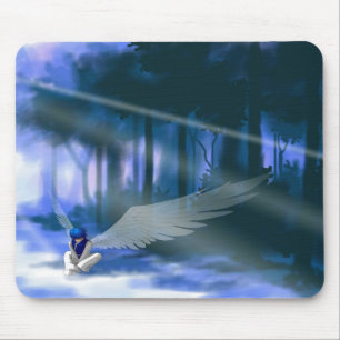 Tapis De Souris "Recherchant" l'ange léger Mousepad