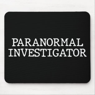 Tapis De Souris Recherche paranormale chasse aux fantômes EVP