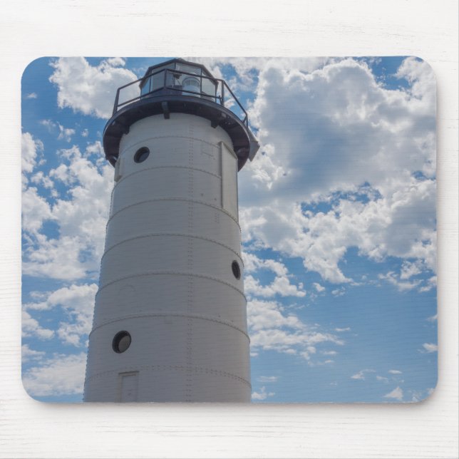 Tapis De Souris Recherche sur le phare Manistee (Devant)