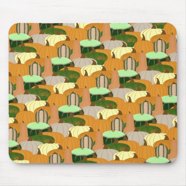 Tapis De Souris Récolte Motif d'automne (Devant)