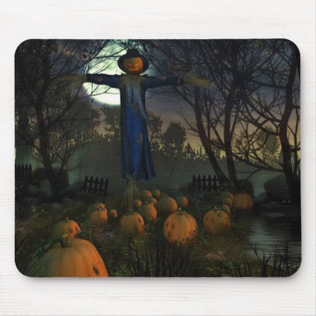 Tapis De Souris Récolte Mousepad de Halloweens (Devant)