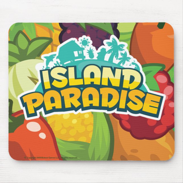 Tapis De Souris Récolte Mousepad d'île (Devant)