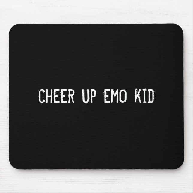 Tapis De Souris réconforter emo gamin (Devant)