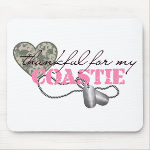 Tapis De Souris Reconnaissant pour mon Coastie