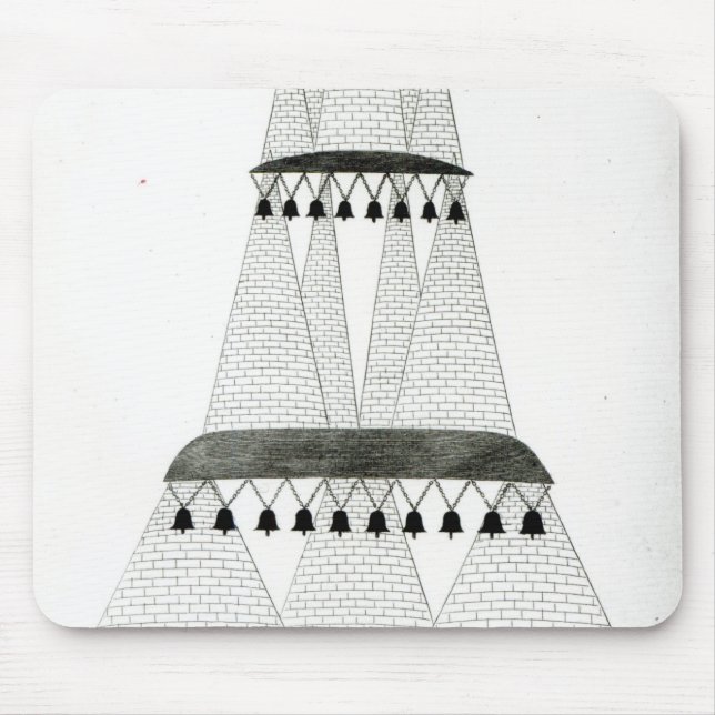 Tapis De Souris Reconstruction de tombe de système de roquette (Devant)