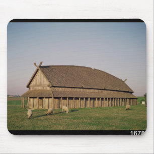 Tapis De Souris Reconstruction d'une maison du 11ème siècle de