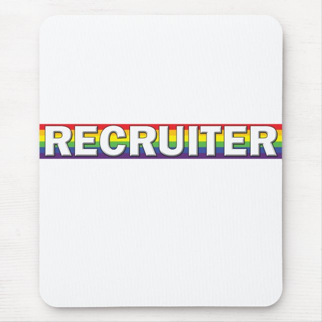 Tapis De Souris Recruteur (Devant)