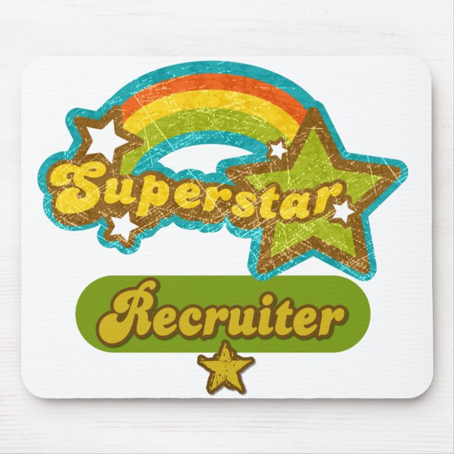 Tapis De Souris Recruteur de superstar (Devant)