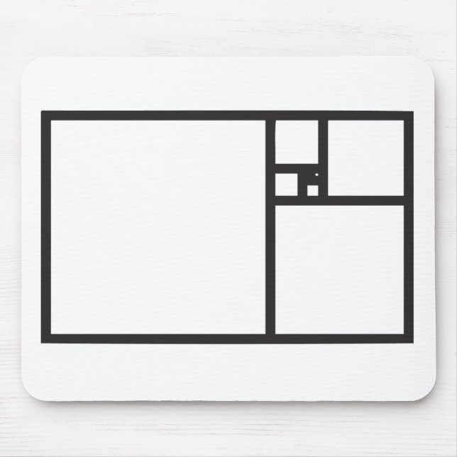 Tapis De Souris Rectangle d'or (Devant)