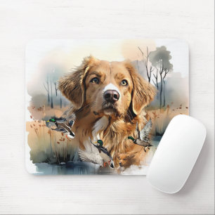 Tapis De Souris Récupérateur de canard de la Nouvelle-Écosse, Art