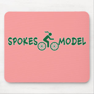 Tapis De Souris Recyclage de dames de SPOKESMODEL Punny