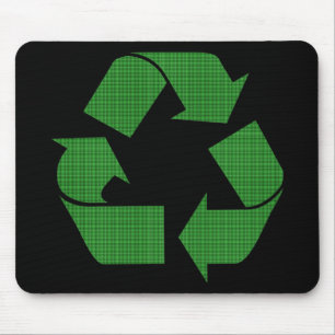 Tapis De Souris recyclage de plaid