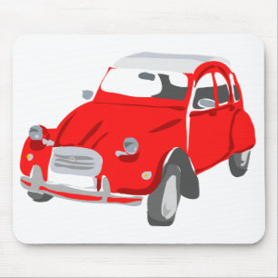 Tapis de souris Red Citroen 2 CV