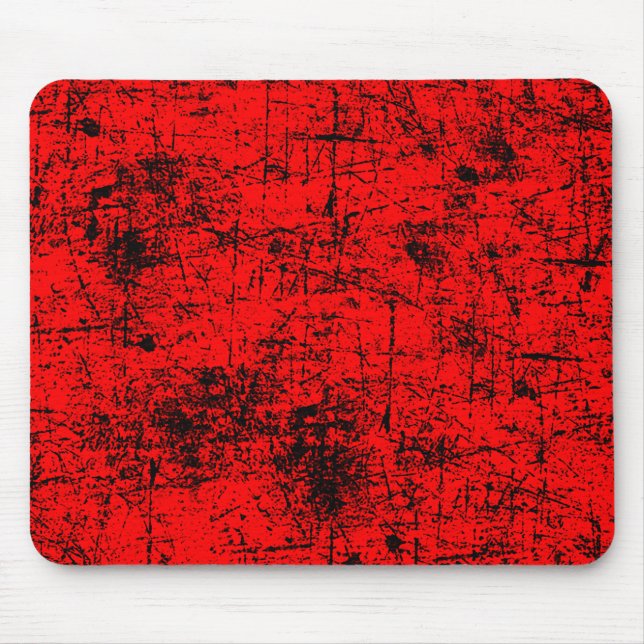 Tapis De Souris Red Grunge (Devant)