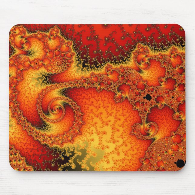 Tapis de souris Red Hot Firepit (Devant)