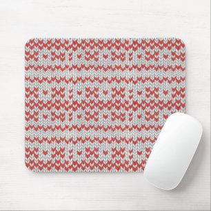 Tapis de souris RED NORDIC KNIT