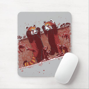 Tapis De Souris Red Panda Fury