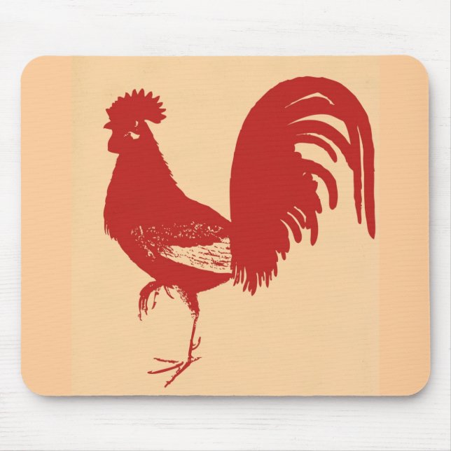 Tapis De Souris Red Rooster (Devant)