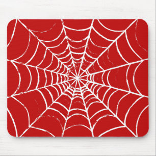 Tapis De Souris Red Web