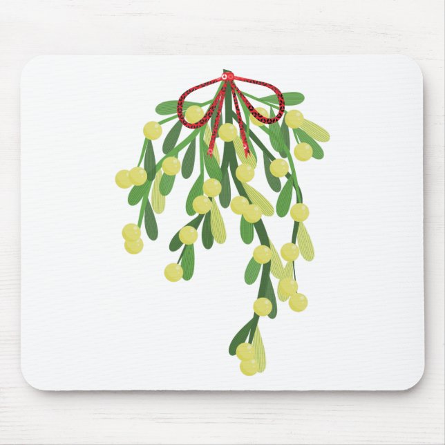 Tapis De Souris red xmas mistletoe (Devant)