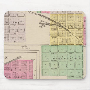 Tapis De Souris Reece, Fall River, Hamilton et Climax, Kansas