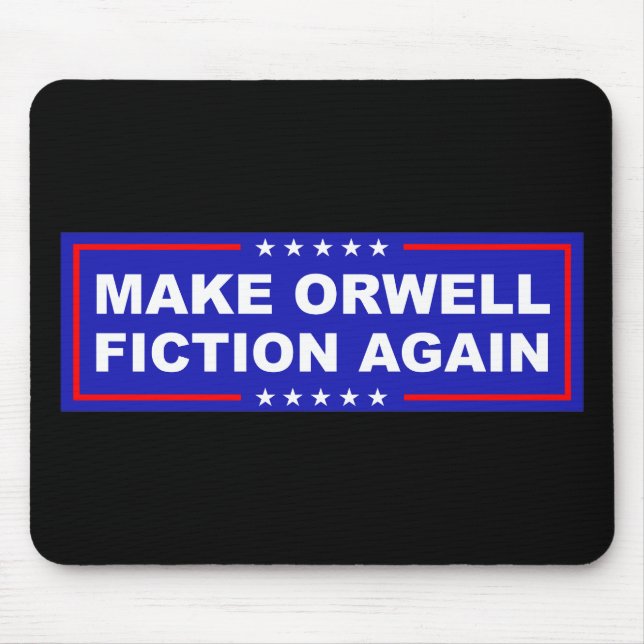 Tapis De Souris Refaire D'Orwell De La Fiction (Devant)