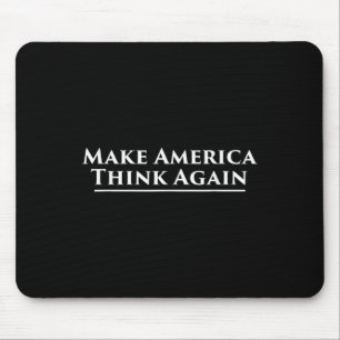Tapis De Souris Réfléchir à la protestation contre Trump