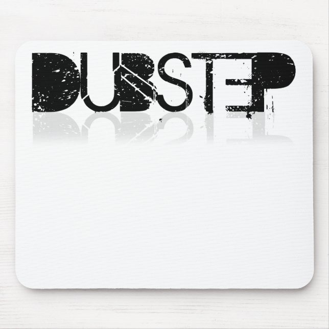 Tapis De Souris Réflexion de Dubstep (Devant)