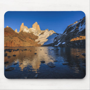 Tapis De Souris Réflexion de Fitz Roy au lever de soleil
