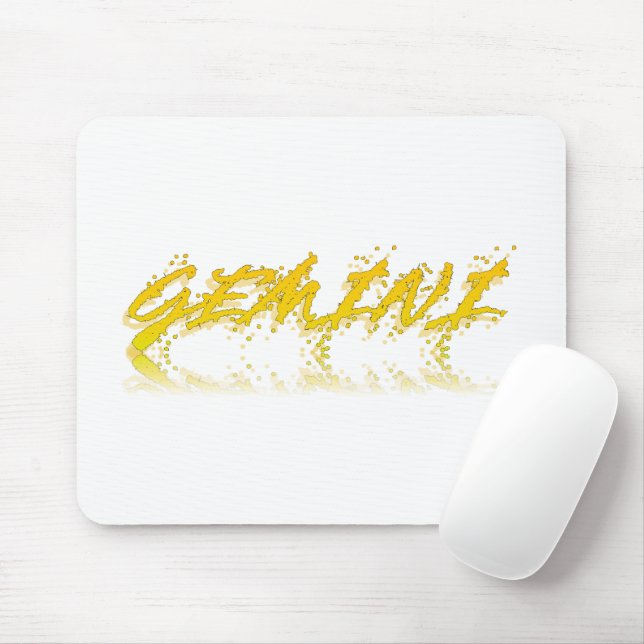 Tapis De Souris Réflexion de Gemini (Avec souris)