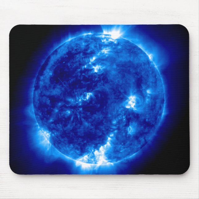 Tapis De Souris Réflexion UltraViolet dans Blue Mousepad (Devant)