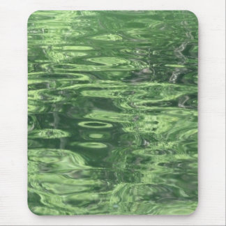 Tapis De Souris Réflexions d'étang en vert