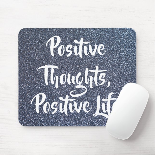 Tapis De Souris Réflexions positives Citation inspirante Personnal (Avec souris)