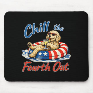 Tapis De Souris Refroidir le quatrième drôle de Goldendoodle amate