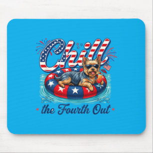 Tapis De Souris Refroidir le quatrième drôle Yorkie amateur de chi