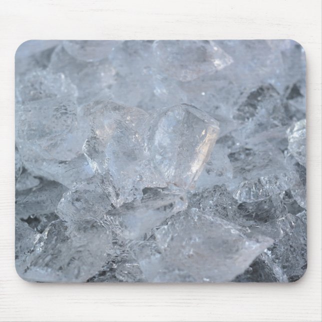 Tapis De Souris Refroidissement de la texture de la cube de glace (Devant)