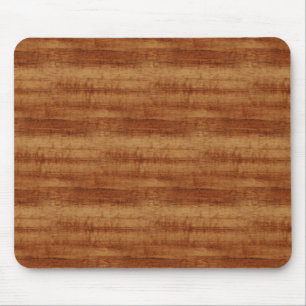 Tapis De Souris Regard du bois de grain d'acacia bouclé de Koa