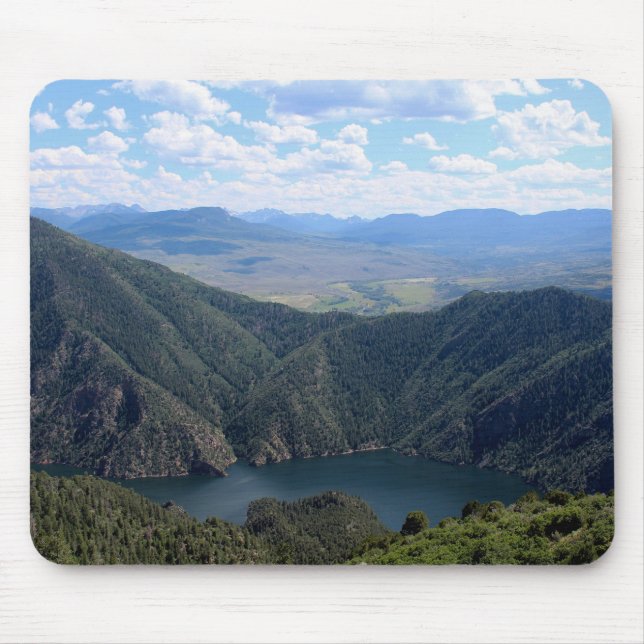 Tapis De Souris Regardant la rivière Gunnison (Devant)