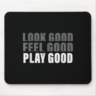 Tapis De Souris Regarde Bien. Sens Bien, Joue Bien